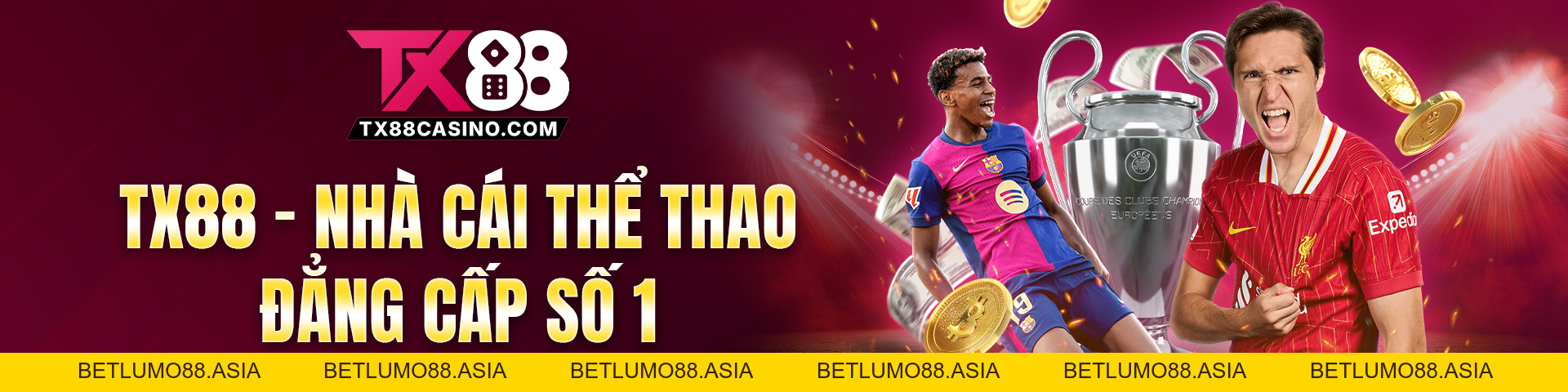 TX88 Datappl - Cổng Game Tài Xỉu, Casino & Thể Thao Uy Tín Số 1 - betlumo88.asia
