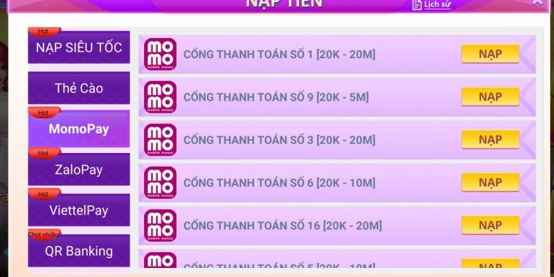 Nạp tiền TX88 cá cược : Hướng dẫn chi tiết và các lưu ý - betlumo88.asia